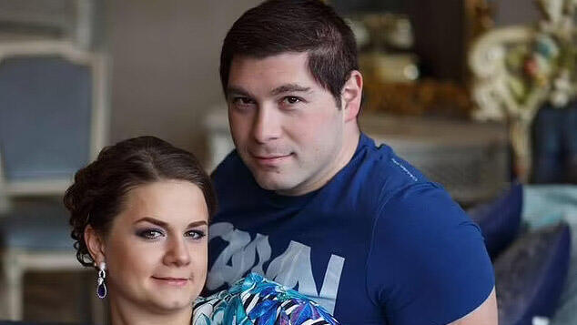 Alexey Brayman and his wife (From Facebook) אלכסיי בריימן הנאשם בריגול לרוסיה ואשתו דריה