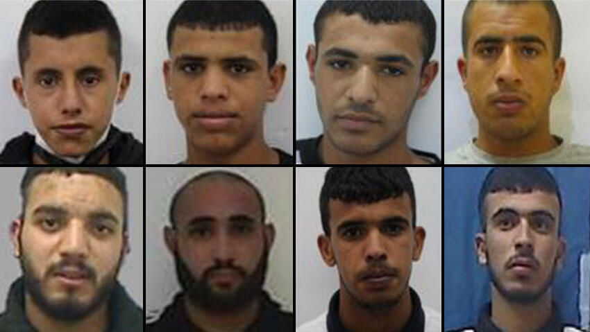 החשודים במעורבות גניבת האמל"ח מבסיס שדה תימן