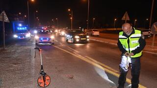 זירת דריסת השוטרת בצומת שוקת