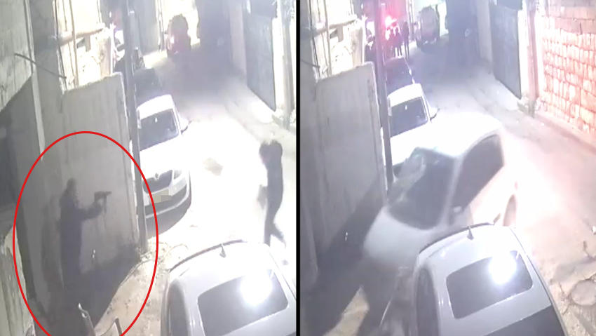 תיעוד הירי של מחמוד בדיר