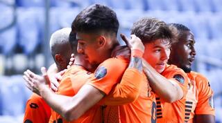 שחקני נס ציונה חוגגים