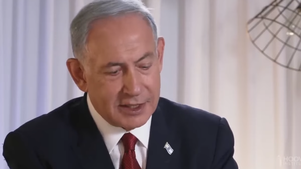 ראש הממשלה המיועד בנימין נתניהו בפודקאסט של פיטר רובינסון