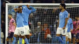 שחקני סיטי מאוכזבים