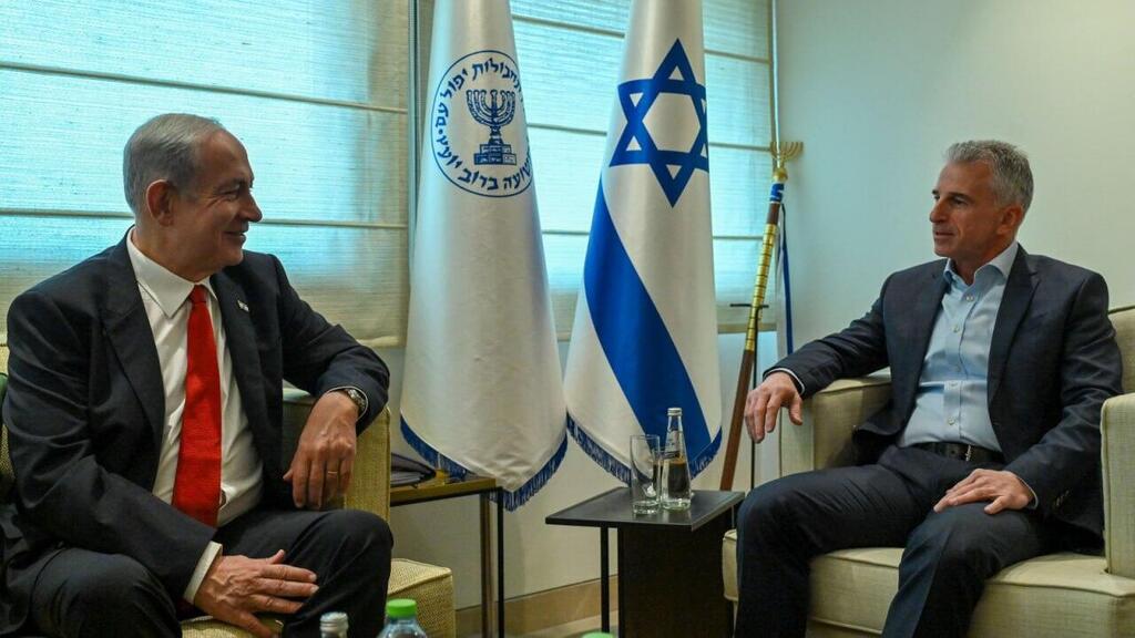 ראש הממשלה בנימין נתניהו קיים פגישת עבודה ראשונה עם ראש המוסד דדי ברנע