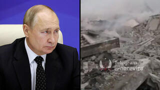 אוקראינה זירת הרס ב מקיבקה 63 חיילים רוסים נהרג מהפצצה אוקראינית