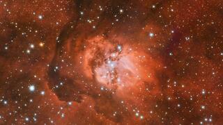 ערפילית Sh2-54, כפי שנצפתה על ידי הטלסקופ הגדול מאוד (VLT) במצפה הכוכבים פרנאל (Paranal) של ארגון המצפה האירופי הדרומי (ESO) בצ'ילה