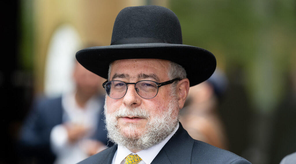 Pinchas Goldschmidt, Former Chief Rabbi of Moscow, attends the 32nd General Assembly of the Conference of European Rabbis in Munich, Germany, May 30, 2022