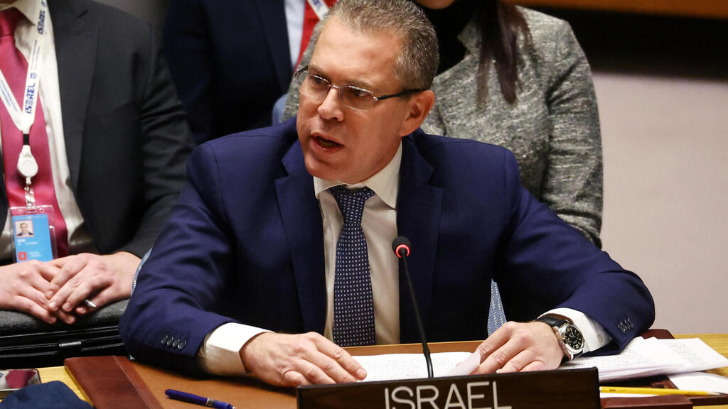 Israeli UN Ambassador Gilad Erdan (Photo: Reuters) גלעד ארדן
