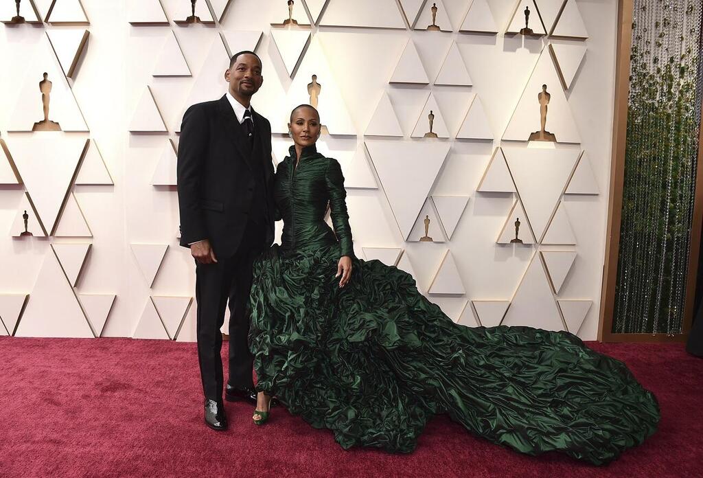 Smith and wife Jada Pinkett Smith
(Photo: AP) וויל סמית' וג'יידה פינקט־סמית'