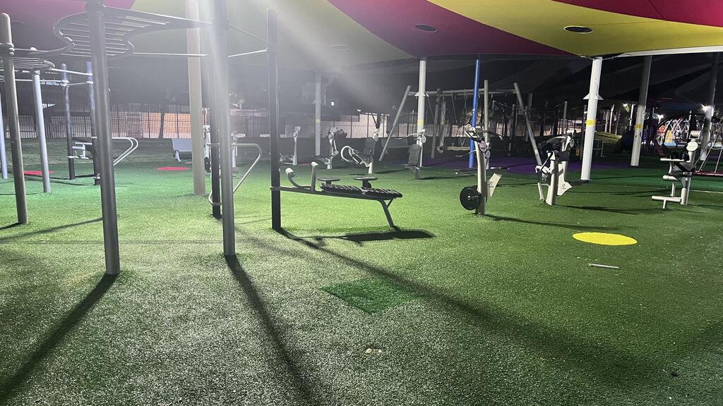 The spot in which Abraham was beaten (Photo: Nadav Abbas) הזירה בה הוכה הגבר באור יהודה