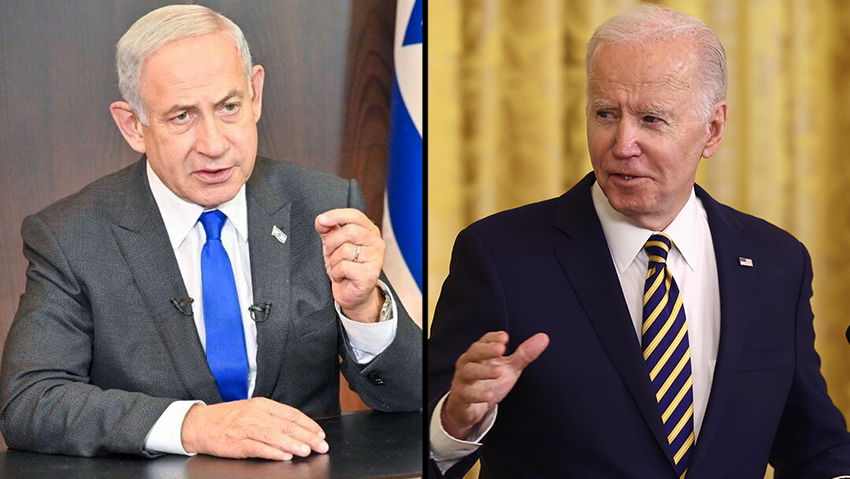 נשיא ארה"ב ג'ו ביידן במסיבת העיתונאים