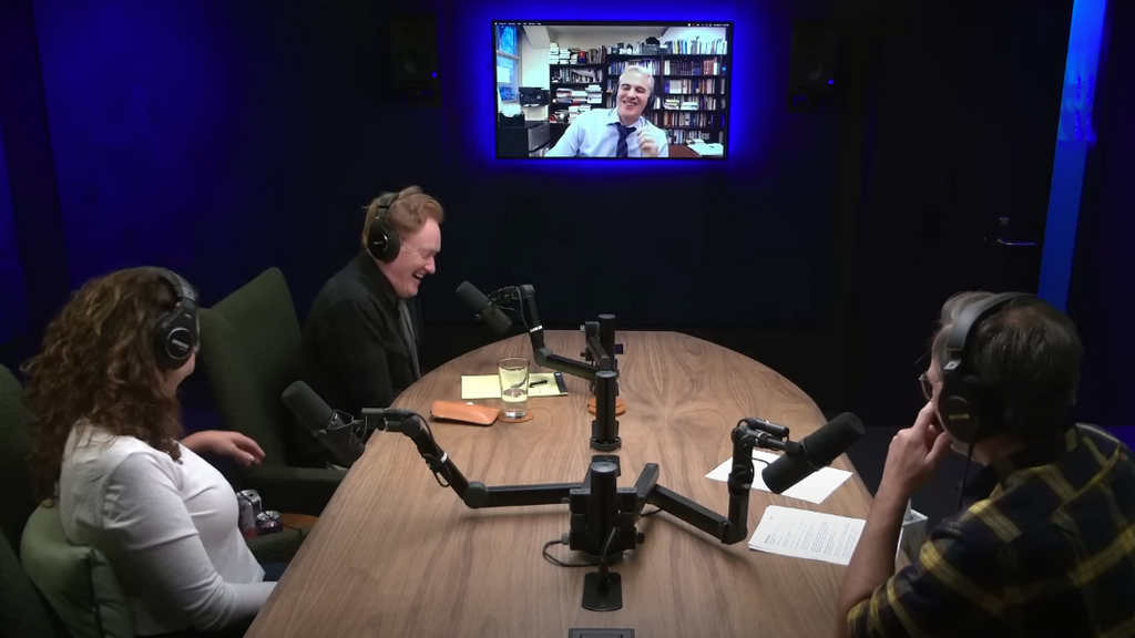 Rabbi David Schuck of New Rochelle was a guest on Conan O'Brien's podcast on Dec. 29 