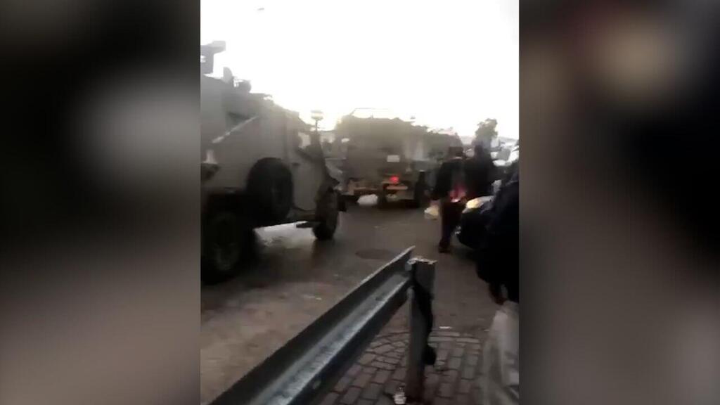 תיעוד: מחבלים תוקפים את חיילי צה''ל בקבטיה