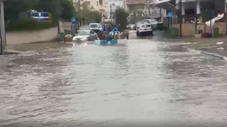 הצפות וגשמים בקלנסווה