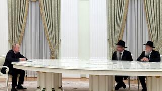 Владимир Путин, Берл Лазар и Александр Борода