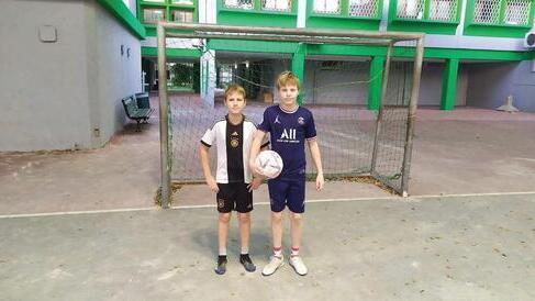 Марк и Даниэль, репатрианты из Санкт-Петербурга, стали звездами детской футбольной команды Бат-Яма