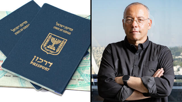 ראש רשות האוכלוסין וההגירה, תומר מוסקוביץ, ודרכון ישראלי