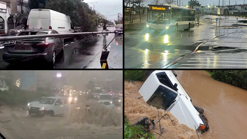 Инциденты, произошедшие из-за непогоды (Фото: "Бикорет бона") Инциденты, произошедшие из-за непогоды