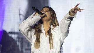 מתוך המופע של אודיה בהיכל מנורה