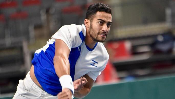 שחקן נבחרת ישראל בטניס דניאל צוקרמן