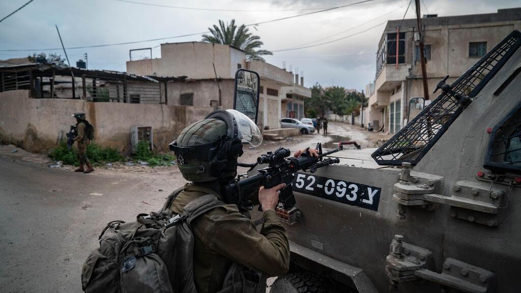 כוחות צה"ל במעצר מבוקשים ביריחו