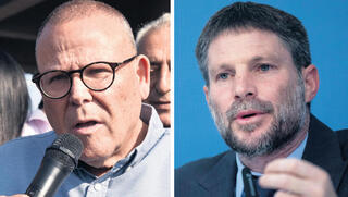 שר האוצר בצלאל סמוטריץ' ויו"ר ההסתדרות ארנון בר דוד