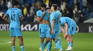 שחקני מכבי ת"א מאוכזבים בסיום