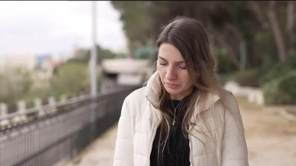 Kristina (Photo: i24NEWS) אזרחית רוסיה שברחה לישראל מבעלה המתעלל זועקת לעזרה לאחר שילדיה מוחזקים על ידי אביהם ברשות הפלסטינית