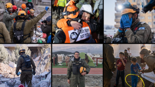 משלחת צה"ל הישראלית בטורקיה אחרי רעידת האדמה
