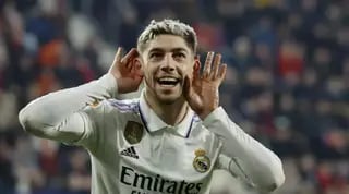 פדריקו ואלוורדה חוגג