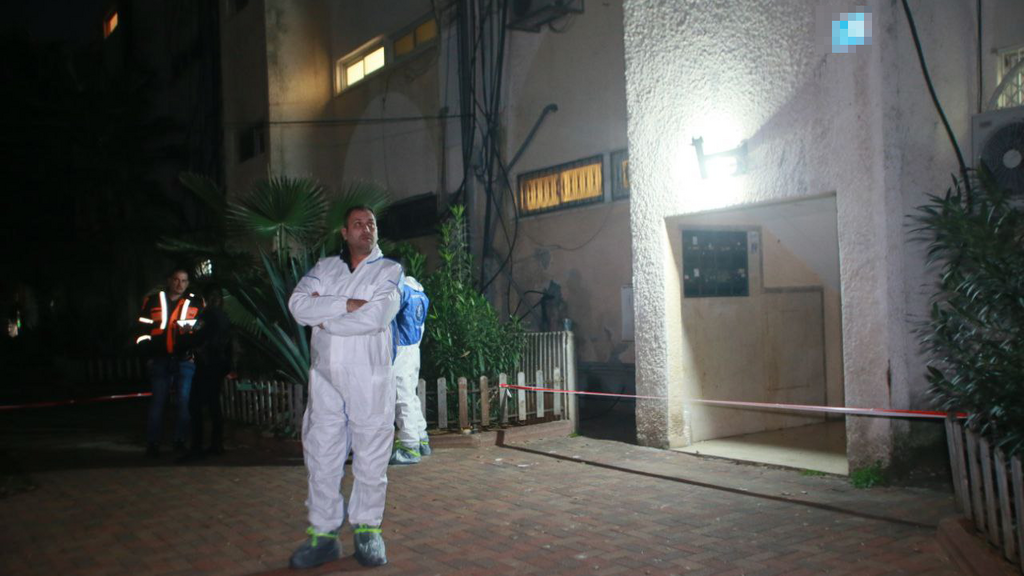 זירת אירוע האלימות באשדוד