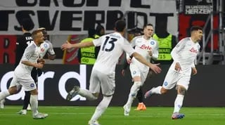 שחקני נאפולי חוגגים