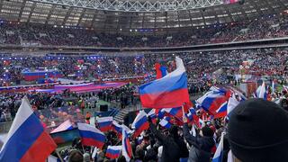 רוסיה מוסקבה קונצרט איצטדיון לוז'ניקי "השבח למגיני המולדת"
