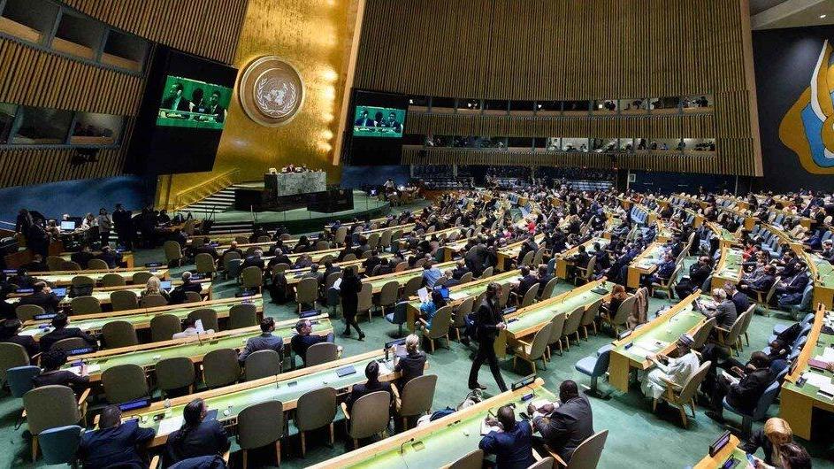 Голосование в ООН в поддержку Украины