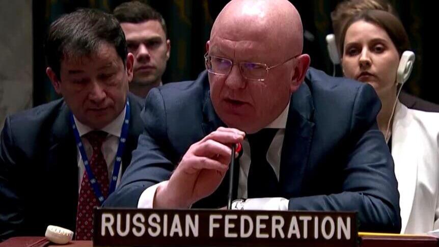 שגריר רוסיה באו"ם קוטע דקת דומייה