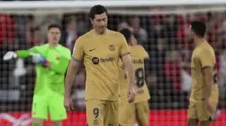 רוברט לבנדובסקי מאוכזב