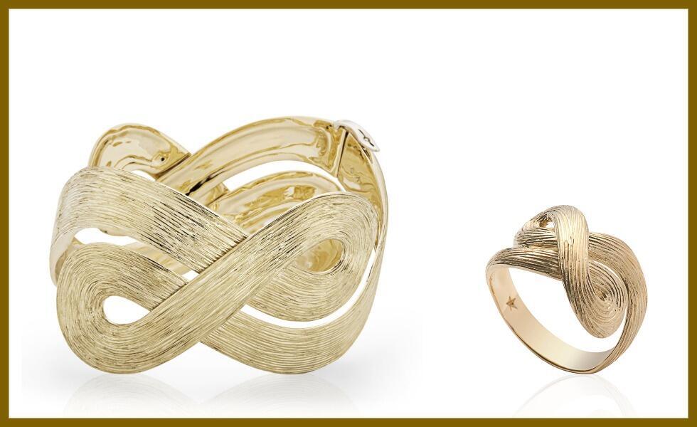 Браслет и кольцо из коллекции CELTIC DUNES (Фото: HStern) Браслет и кольцо из коллекции CELTIC DUNES