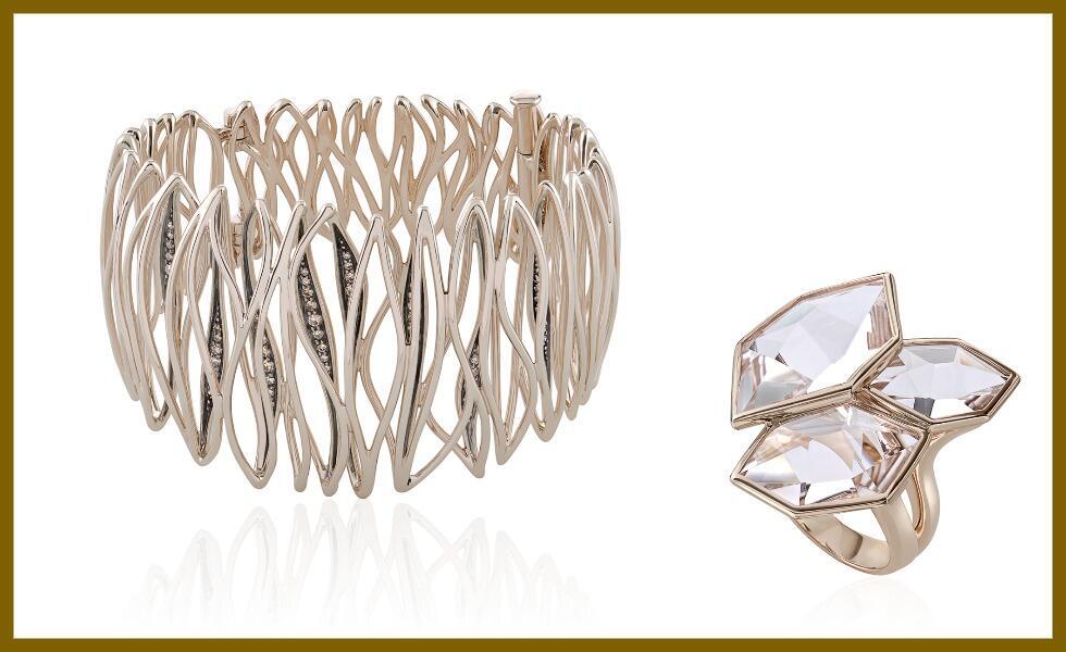 Браслет и кольцо из коллекции GRUPO CORPO (Фото: HStern) Браслет и кольцо из коллекции GRUPO CORPO