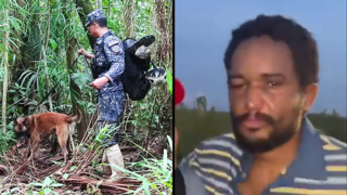 החיפושים אחר ג'ונתן אקוסטה גבר ששרד 31 יום לבד ב יער האמזונס אמזונס ב בוליביה