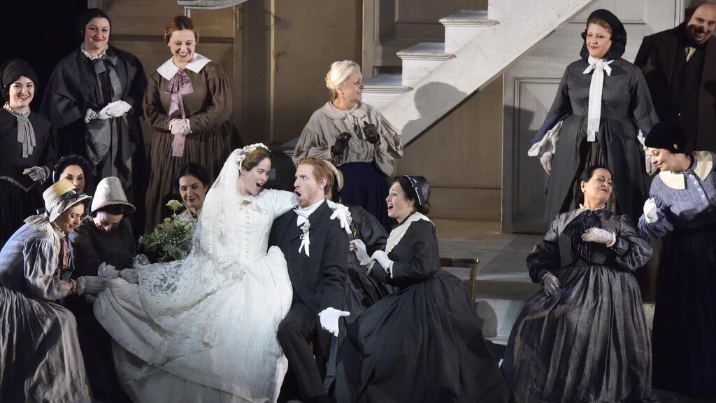 Сцена из оперы "Дон Жуан" (Фото: Yossi Zwecker) Сцена из оперы "Дон Жуан"