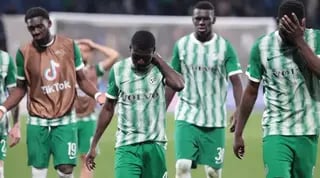 שחקני מכבי חיפה מאוכזבים בסיום