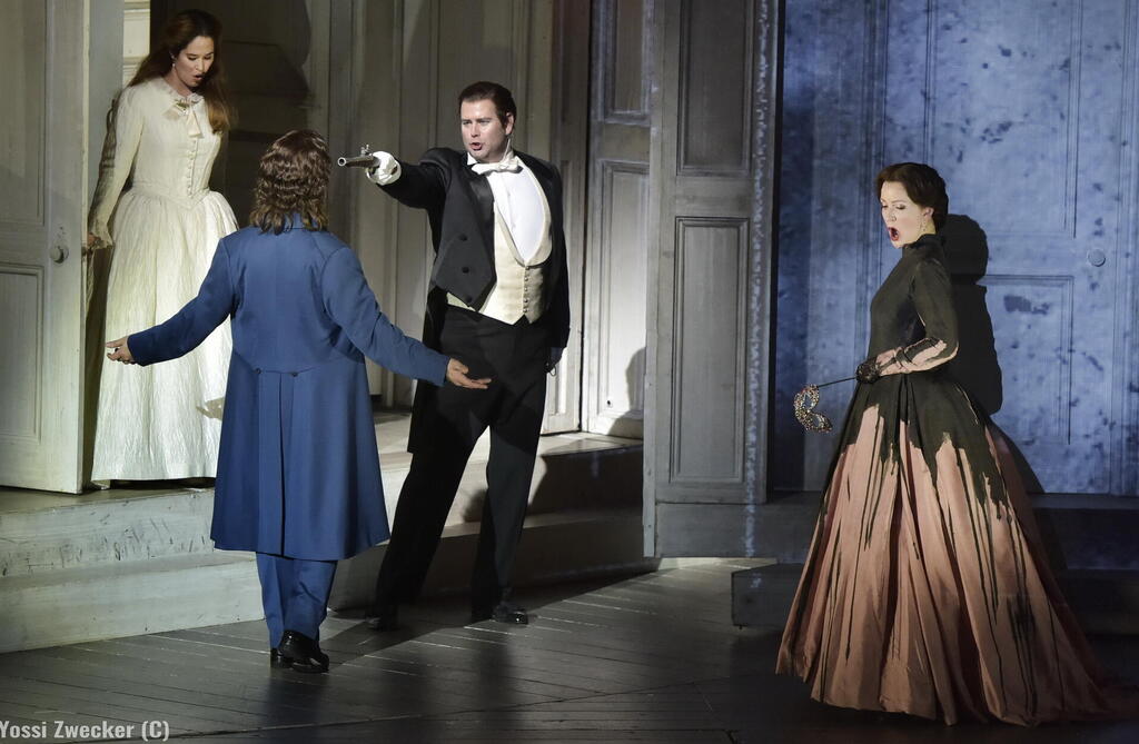 Сцена из оперы "Дон Жуан" (Фото: Yossi Zwecker) Сцена из оперы "Дон Жуан"