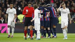 שחקני ברצלונה חוגגים