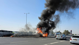 זירת התרסקות המטוס הקל בכביש 60, מחלף שוקת
