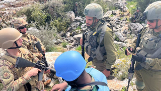תקרית בגבול לבנון בין כוח צה"ל לצבא לבנון
