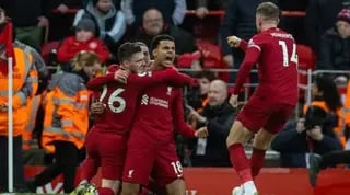 קודי גאקפו בטירוף עם שחקני ליברפול