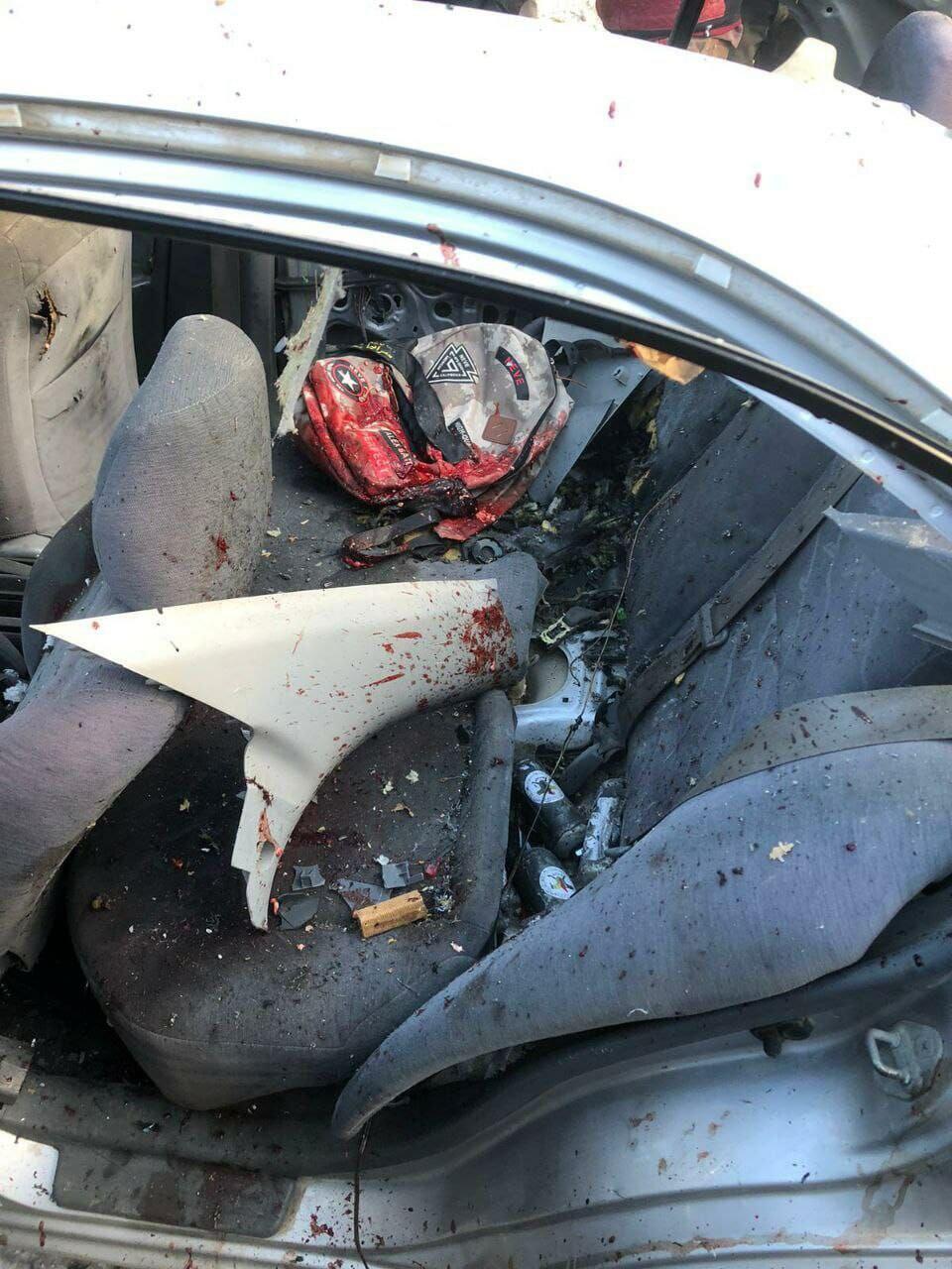 Машина, в которой были застрелены террористы כוחות הביטחון חיסלו 3 מחבלים בזמן מעצרים בכפר גבע הסמוך לג'נין