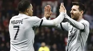 ליאו מסי וקיליאן אמבפה