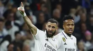 קארים בנזמה חוגג