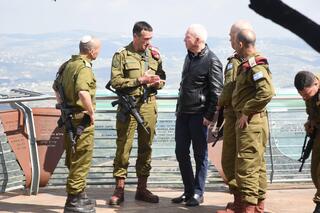 יואב גלנט והרצי הלוי בסיור בגליל